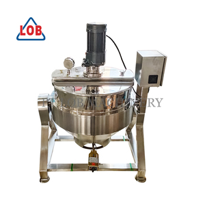 Olla planetaria encamisada LOB 500L adecuada para industrias como la de la elaboración de queso y mayonesa - Product Image 4