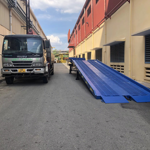 CE Certified 10 Tons VRAMP-10T-G Forklift Ramp Convenient Mobile Loading Ramp in New Condition with 1 Year Warranty - Product Image 1
