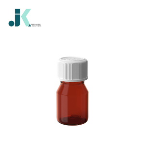 Botella de PET de 30 ml para jarabe, redonda y cuadrada, con tapa CR, color ámbar, al mejor precio - M0767 - Fábrica de Vietnam - Product Image 2