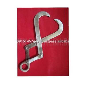 Los mejores instrumentos veterinarios Krey Hook 8, tecnología quirúrgica de borde romo, instrumentos médicos quirúrgicos para animales veterinarios y Mascotas - Product Image 2