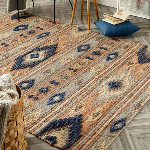 Tapis de sol antidérapant de qualité supérieure tapis noué à la main en jute moderne tressé tissé pour chambre hôtel bureau acheter en ligne en gros - Product Image 3