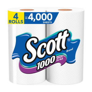 Rollos de papel higiénico ultra suaves y absorbentes de calidad premium de la marca original Scott, distribuidor mayorista - Product Image 3