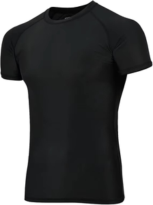 เสื้อรัดกล้ามเนื้อแบบสั่งทำพิเศษสำหรับ MMA พร้อมลายพิมพ์แบบ Heat-Transfer ป้องกันรังสียูวี ระบายอากาศได้ดี ผลิตจากผ้า Spandex/Polyester สำหรับ BJJ - Product Image 2