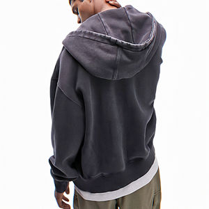 Sudadera personalizada con estampado de serigrafía 100% algodón mezclado de peso pesado de alta calidad, Sudadera con capucha estampada, ropa deportiva - Product Image 1