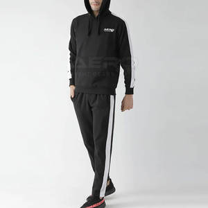 ชุดแทร็คสูทมีฮู้ดสำหรับผู้ชายชุดวอร์มสำหรับผู้ชายแฟชั่นมีลายสีล้วนแบบ2025 - Product Image 2