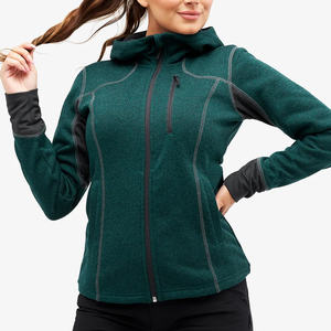 2024 tendencia de moda de alta calidad cuello redondo cremallera completa Sudadera con capucha OEM fabricante de ropa personalizada de BD Garment Factory - Product Image 4