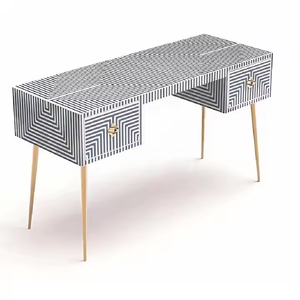 Auténtico diseño de incrustaciones de hueso artesanía hecha a mano hermosa pieza decorativa para muebles para el hogar sala de estar por Crescent Crafts - Product Image 4