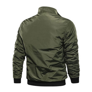 Vestes chaudes en coton pour hommes de qualité supérieure OEM, coupe ajustée, veste bomber, automne hiver, décontractée, manches longues, manteaux chauds pour hommes - Product Image 4