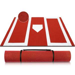 Tapete de Entrenamiento de Béisbol y Sóftbol Antideslizante de EVA+PP, Práctica de Bateo para Lanzadores, Zona de Strike, Ejercicios en Interiores y Exteriores, Profesional, Verde - Product Image 1