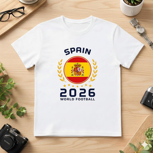 T-shirt unisex 210GSM 100% cotone casual oversize con stampa serigrafica personalizzata, modello Dried - Product Image 1