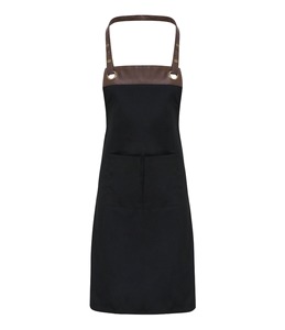 Heavy Duty Coffee Shop Chef Restaurante Herramienta DE TRABAJO Babero Cuero Jardín Barbacoa Uniforme Denim Algodón Barbero Lona Delantales - Product Image 2