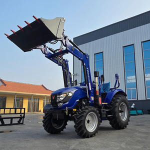 Tractor agrícola diésel compacto 4WD para uso en huertos agrícolas pequeños con PTO y componentes de núcleo de dirección hidráulica bomba y caja de cambios - Product Image 6