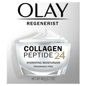 Olay Regenerist คอลลาเจนเปปไทด์ 24 มอยเจอร์ไรเซอร์บํารุงผิวหน้า ทุกผิวมีเส้นละเอียดและริ้วรอย ไร้กลิ่นหอม 1.7 ออนซ์ - Product Image 2