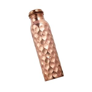 Beautifully Handcrafted 100% Pure Copper Eco-Friendly <b>Water</b> <b>Bottle</b> Anti-Corrosion Coating Dishwasher Safe High Quality Drinkware - Product Image 2