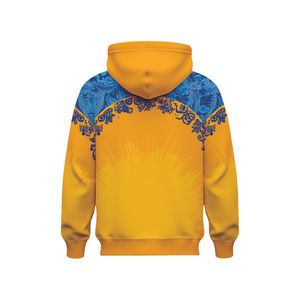 Sweat à capuche sportswear en denim à logo personnalisé, style décontracté, tissu doux et motif animal vibrant, sublimation estivale, approvisionnement ODM - Product Image 3