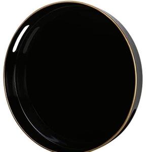 Cena Fiesta Mesa Metal decorativo Bandeja para servir Té Café Servidor Platos Bandeja para servir Restaurante Café Hotel Platos para servir - Product Image 2