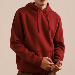 Hot Sale New Arrival Soft Fabric Made <b>Men</b> Pullover HoodiesTop Trending Product <b>Plain</b> Blank Pullover <b>Hoodie</b> For <b>Men</b> - Product Image 1