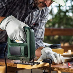 ถุงมือหนังกันความร้อน ถุงมือหนังกันไฟ ถุงมือเชื่อมหนัง ถุงมือเชื่อมทนต่อการบาด - Product Image 4