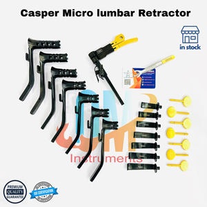 Venta caliente Casper Micro Lumbar Discectomía Retractor Set Kit de instrumentos de cirugía espinal Procedimiento de Cirugía de espalda mínimamente invasivo - Product Image 4