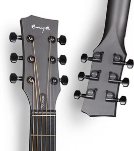 Guitarra de Viaje Enya N-OVA GO SP1 de Fibra de Carbono, Nueva, Acústica-Eléctrica de 35 Pulgadas con Tecnología Smart AcousticPlus - Product Image 5