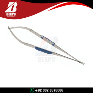 Tijeras Microquirúrgicas Tipo Mueller de 12 cm, Extremadamente Precisas, de Acero Inoxidable, Reutilizables, Herramienta Quirúrgica - Product Image 5