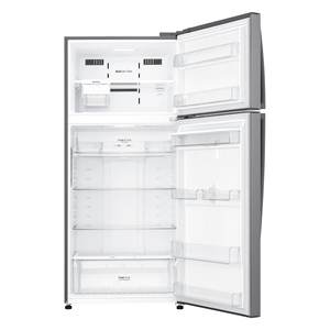 Refrigerador con congelador de doble puerta NatureFresh GTF744PZPED E-Class, Total No Frost, color plata platino (78x73x180cm), diseño de puerta francesa - Product Image 3