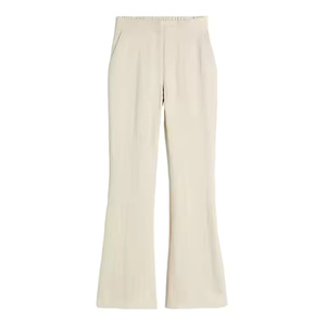 New Style <b>Men</b> Casual <b>Flare</b> <b>Trousers</b> Mid Waist Straight Solid Color Custom Logo Plus Size 100% Cotton - Product Image 6
