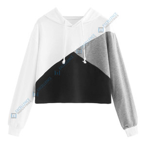 เสื้อครอปฮู้ดดี้ผู้หญิง ระบายอากาศได้ดี ขายดี คุณภาพพรีเมียม มีจำหน่ายแล้ว - Product Image 1