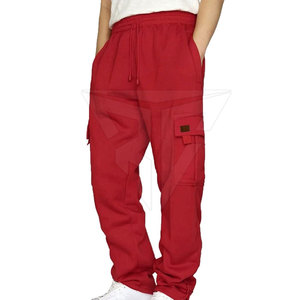 Best Quality Custom <b>Men's</b> <b>Baggy</b> Cotton Polyester <b>Trouser</b> Mid Waist Casual Style Fleece Breathable Outdoor Wear Straight OEM - Product Image 5