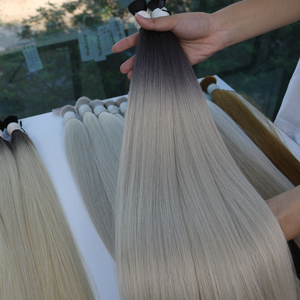 Extensiones de Cabello Humano Virgen 100% Natural de Alta Calidad, Cabello Vietnamita Ligero Super Double Drawn de 22 Pulgadas, 100g a Granel, Ombre - Product Image 6