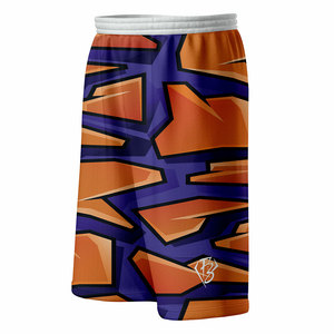Pantalones Cortos de Baloncesto de Malla Transpirable con Bordado, Sublimados y Personalizados para Hombre, Novedad de Verano - Product Image 2