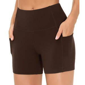 Leggings y Shorts Deportivos de Yoga para Mujer, con Logotipo Personalizado, Sin Costuras, Cintura Elástica, Transpirables, Cómodos, para Correr, Ropa Deportiva Informal - Product Image 5