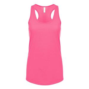 Camisetas sin Mangas para Mujer Next Level, 65% Poliéster/35% Algodón Peinado, Estilo Básico, Espalda Deportiva, Marca Blanca - Product Image 1