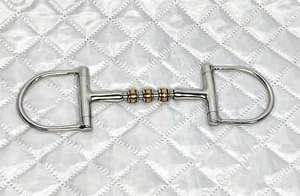 อุปกรณ์ขี่ม้าคุณภาพสูง รุ่นใหม่ปี 2025 พร้อมโลโก้สั่งทำ ห่วงหมุนแบบลูกบอล ปากบังเหียนทำจากทองแดงผสมเหล็กกล้าหวาน - Product Image 2