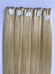 Haute qualité 24 ''vison cambodgien indien Remy vierge faisceaux droits cuticule aligné donneur unique Extensions de cheveux exportation - Product Image 3