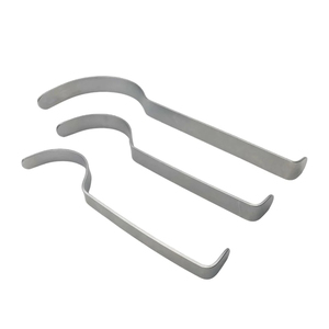 Écarteur abdominal profond en forme de S à double tête pour chirurgie de l'appendice, réutilisable, en acier inoxydable allemand, instruments chirurgicaux - Product Image 1
