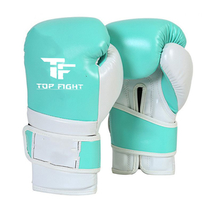 นวมชกมวยหนังแท้สีทอง100% หนังวัวแท้ MMA มวยไทยถุงมือซ้อมแฝด - Product Image 4