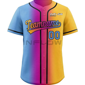 Veste à fermeture éclair personnalisée, maillots de baseball décontractés pour hommes, 100% coton, uniformes de sport - Product Image 3