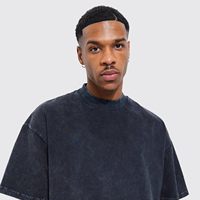 T-shirts d'été pour hommes en coton/fibre de bambou de haute qualité, respirants, coupe ample, manches courtes, couleur unie, logo personnalisé, vente en gros