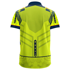 Maillots d'équipe de cricket personnalisables pour hommes, vêtements de sport durables respirants, uniformes imprimés par sublimation, légers et à séchage rapide - Product Image 2
