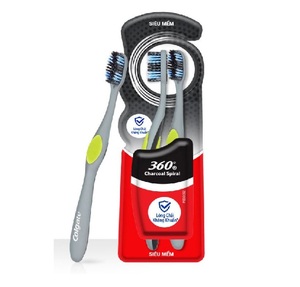 Barato Colgate cepillo de dientes de carbón de doble espiral 360 para la venta a granel precio al por mayor disponible ahora con envío rápido - Product Image 4