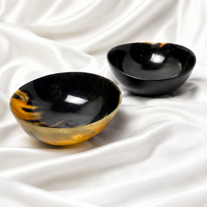 Bol décoratif artisanal en corne de buffle, de luxe, fait main, biologique, pour la cuisine moderne, la salle à manger et le salon - Product Image 1