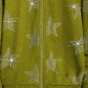 Digital print Men Rhinestones men's hoodies new design top trend <b>cheap</b> rate breathable Rhinestones men's hoodies with best <b>stuff</b> - Product Image 4