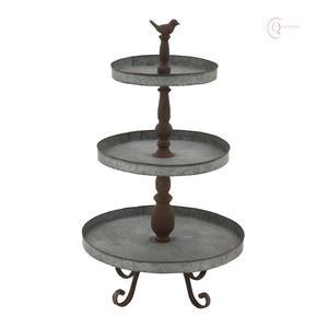 Base para Pastel de Metal Premium con Textura Elegante, Mejora la Presentación de Postres en Fiestas - Product Image 2