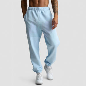 Comfortable <b>Men's</b> Lightweight Mid Waist <b>Washed</b> Sweatpants with Soft Fabric for Daily Casual Wear & Modern Stylish Look - Product Image 2