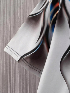 เสื้อยืดผ้าฝ้าย100% สำหรับผู้ชายพิมพ์ลายดิจิทัลและถ่ายเทความร้อนทั่วทุกมุม - Product Image 3