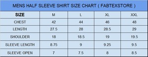 <b>Men's</b> <b>Shirt</b> 100% Cotton Printed Casual Stand Collar with Short Sleeves Single Breasted Anti-Wrinkle Autumn Season Wear - Product Image 5