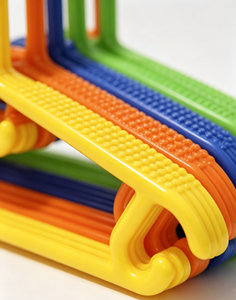 Multicolor Non Slip <b>Kids</b> Plastic Clothes Hangers Toddler <b>Coat</b> Hangers Baby Garment Hangers Space Saving Storage pack-20 - Product Image 2