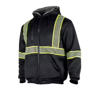 Hoodie Hi VIS เสื้อฮู้ดขนาดใหญ่พิเศษสำหรับผู้ใหญ่ hoodies hoodies hoodies ความปลอดภัย Hi VIS hoodies สำหรับขายผลิตในปากีสถาน - Product Image 4