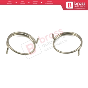 BDP575 2 Pieces <b>Door</b> Lock Actuator Repair <b>Springs</b> Right and Left A1637302335 for ML W163 1997-2005 Outer Diameter 18.8 mm - Product Image 2